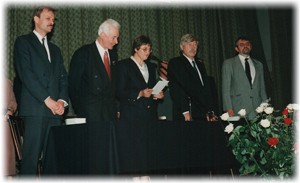 Pierwsza Inauguracja Roku Akademickiego - luty 1996